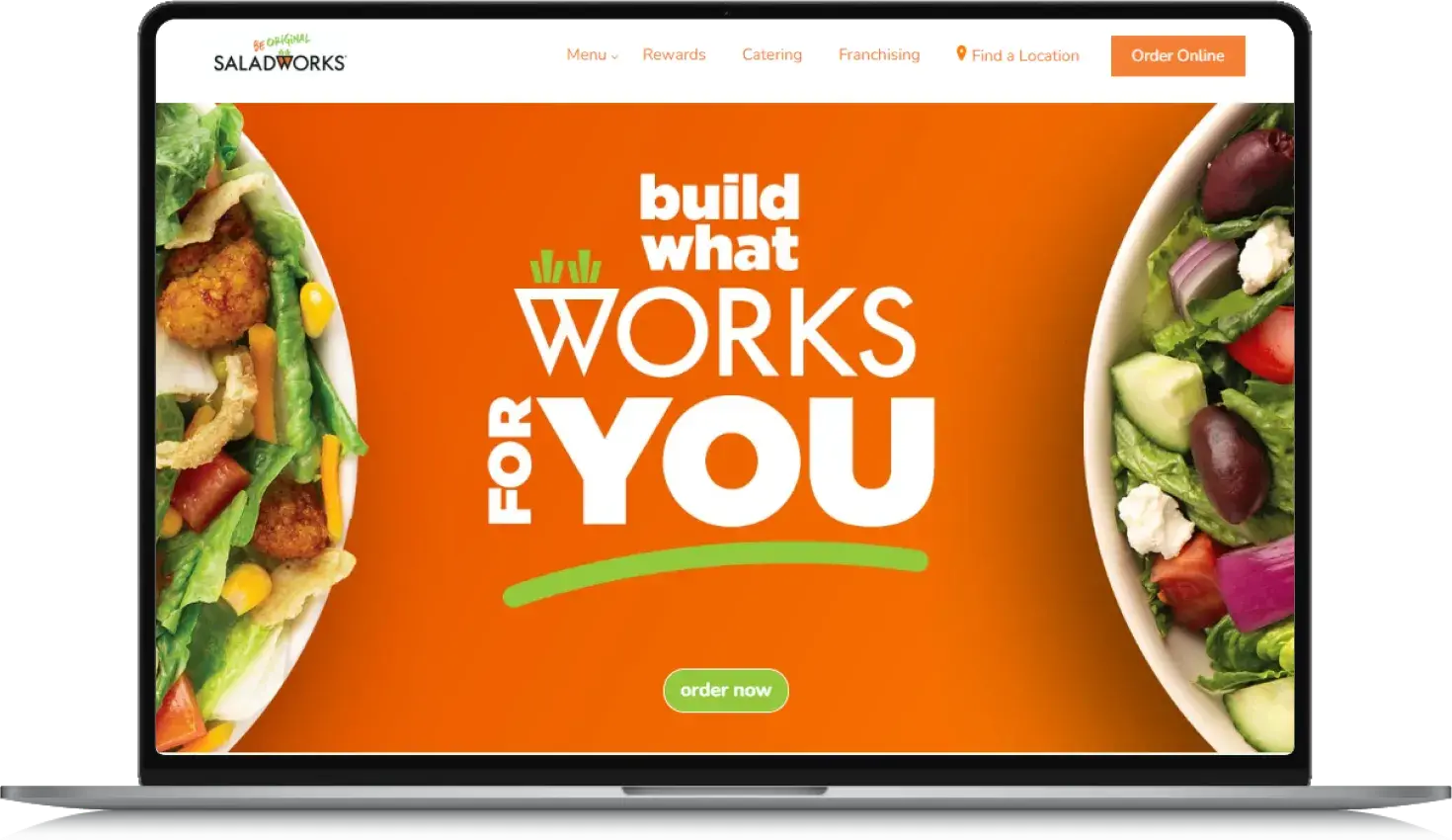 Salad Menu Platform